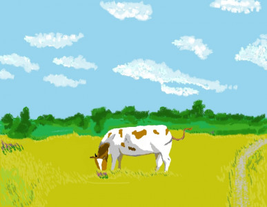 Кудряшева Руслана 501группа, Лето в деревне